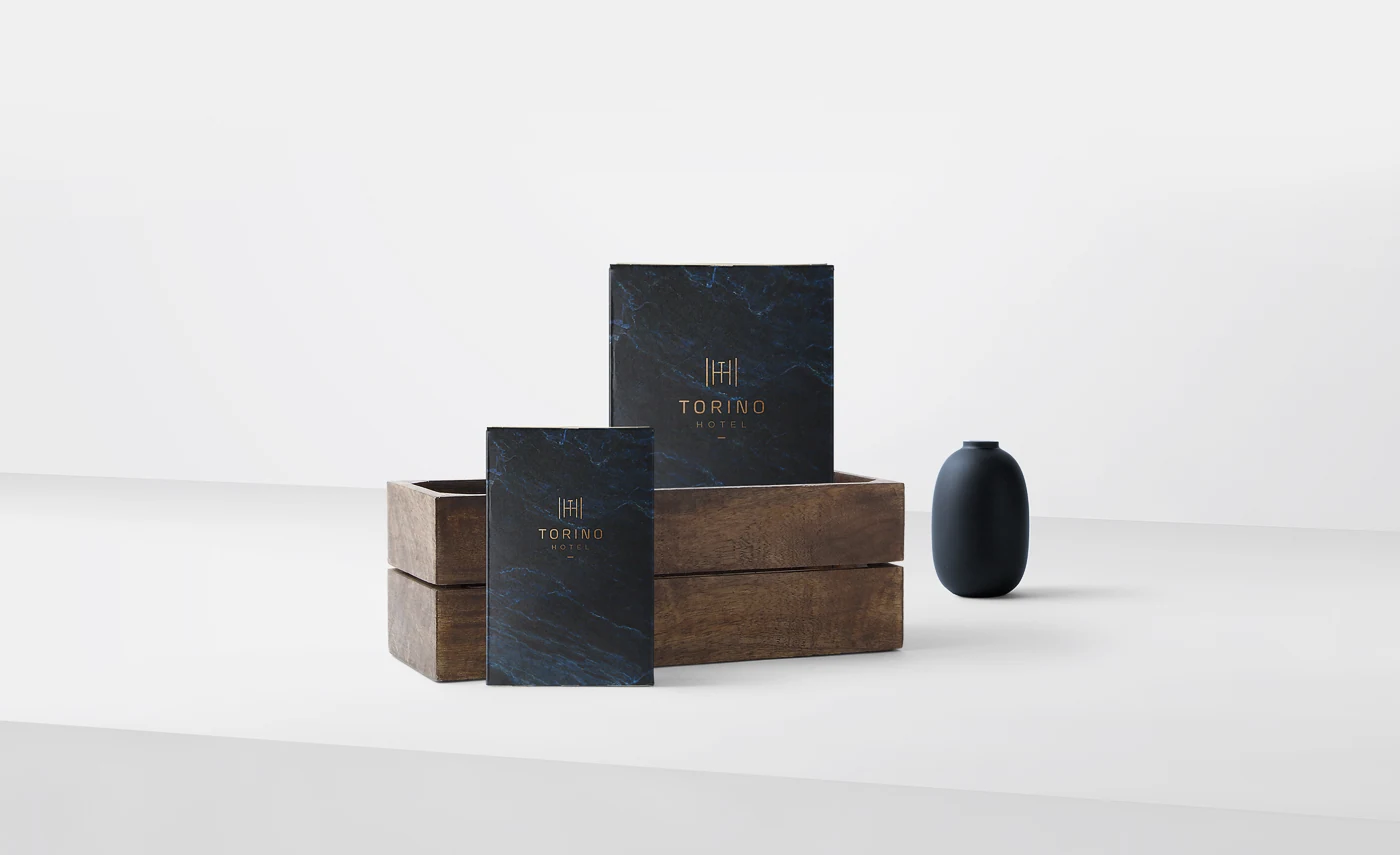 Torino Hotel Branding — opening project artwork